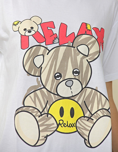 Remera The Rock Moom Oversize Estampada Relax Unisex