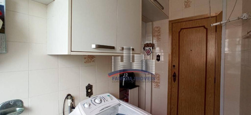 Imagem 24 de 28 de Apartamento Com 2 Dormitórios À Venda, 65 M² Por R$ 298.000,00 - Campo Grande - Santos/sp - Ap5917