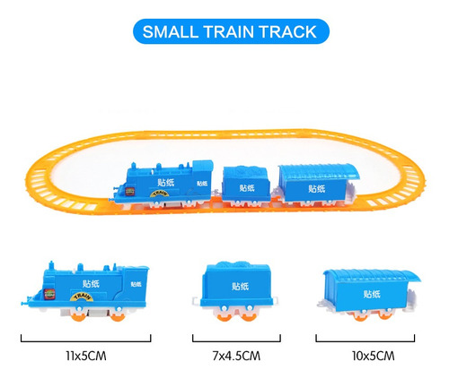 Juego De Trenes Eléctricos De Carreras Para Niños