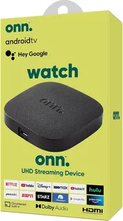 Onn Android Tv 4k Uhd Streaming Box