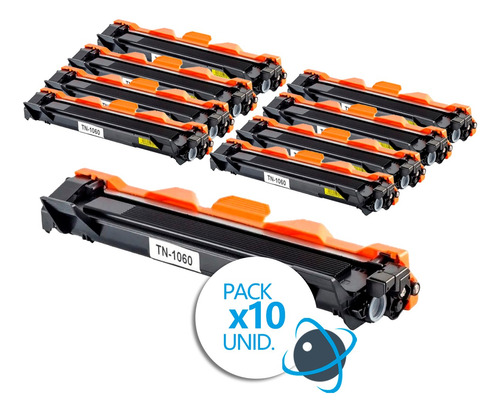 10 Toner Alternativo Brother Tn1060 Para 1100 1200 1212 1617