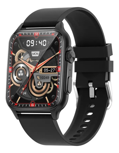 Smartwatch N80 Fashion Sport Funciones Corporales Negro