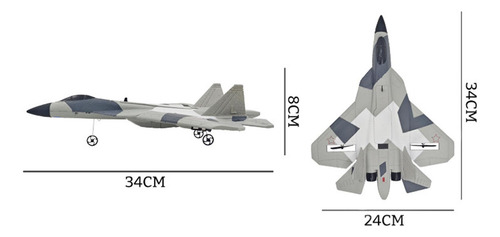 Avión De Rc De Control Remoto De Simulación De 2