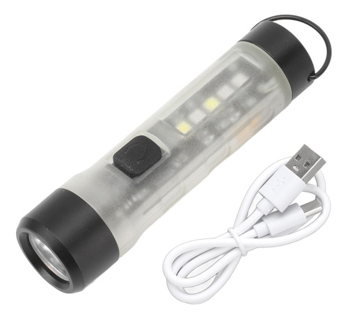 Llavero Recargable Flash 700 Luminous Flux Led Mini