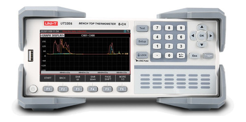 Registrador De Temperatura Multi Canal 8ch Uni-t Ut3208