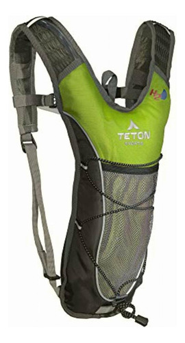 Teton Sports Trailrunner 2.0 Hydration Pack; Backpack For Color Verde Brillante
