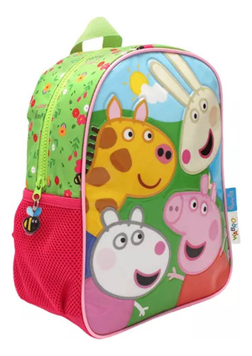 Mochila Infantil Escolar 30cm Niña Peppa Pig Frozen - El Rey