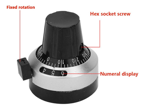 3590s-2-501l 2w Resistencia Variable De Ajuste De 500ohm Bob