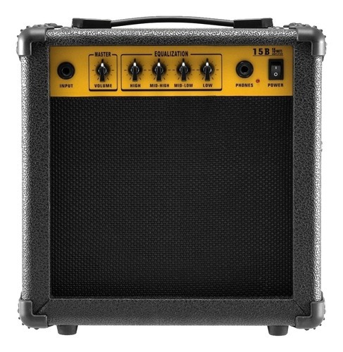 Amplificador De Bajo B15 15 Watts Para Estudio