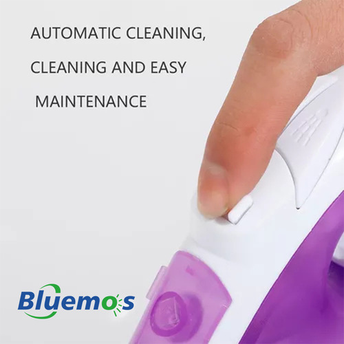 Plancha De Vapor Bluemos Irbd100 Electrica 1100w Color Azul Azul