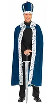 Comprar Novelas Del Foro Hombre Robe Y Corona, Azul, Una Vhdsy