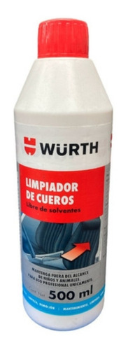 Limpiador De Cuero 500ml Wurth