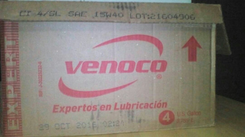 Garrafa Diesel Dual Venoco 15w40 Excelente