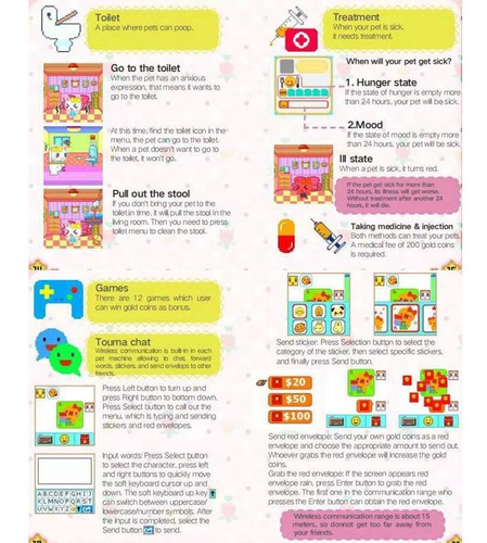 Imagen 7 de 10 de Juguete Electrónico Pet Game Mano Virtual Pet Kids