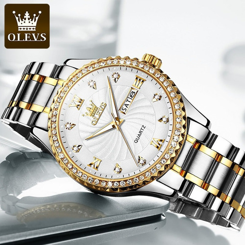 Reloj Resistente Al Agua Con Forma De Diamante