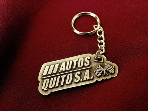 Imagen 2 de 6 de Llaveros Personalizados Metálicos (desde 50 Unds)