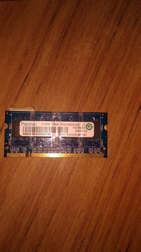 Memoria Para Net/notbook Sodimm 512mb