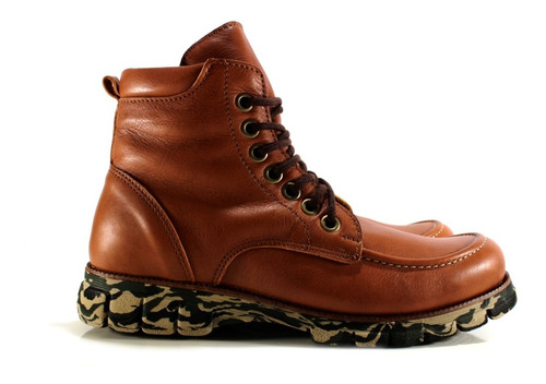 Bota Hombre Cuero Diseño Luton By Ghilardi