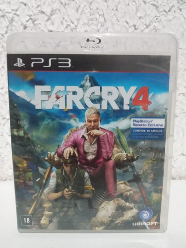 Jogo Farcry 4 Ps3 Midia Física R$88,90 (Usado)