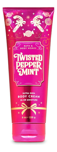 Bath & Body Works Twisted Peppermint Ultra Shea Body Cream 8