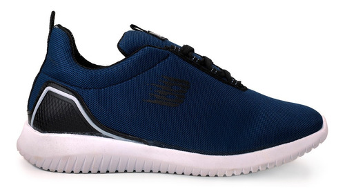 Zapatilla Deportiva Liviana Cómoda Azul Base Eva Económica