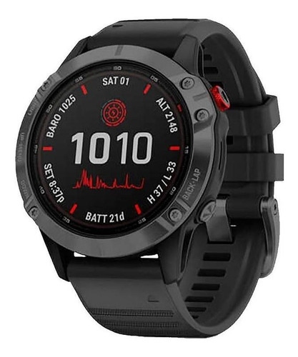 Relogio Garmin Fenix 6 Pro Solar 47mm Titanium