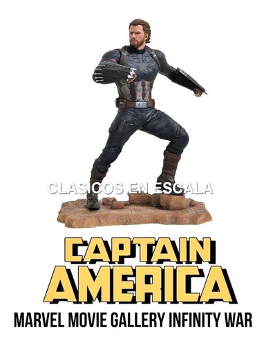 Captain America Avengers 3 - Z Marvel Diamond Select Gallery