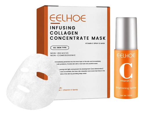 Ee Mascarilla Colageno Concentrado Anti Arrugas Reafirmante Tipo De Piel Mixta