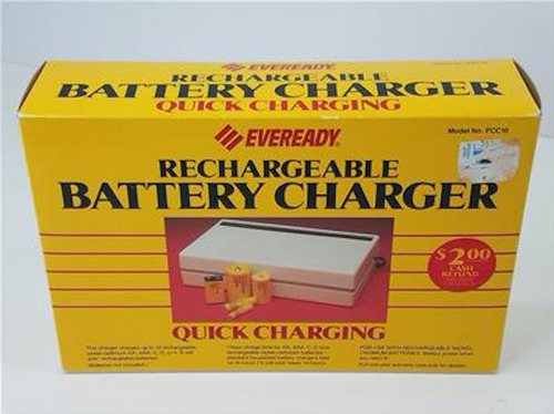 Carregador De Pilha E Bateria (eveready)