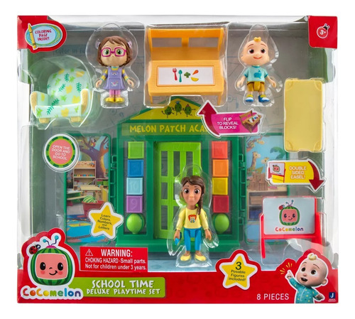 Cocomelon School Time Deluxe Playtime Set