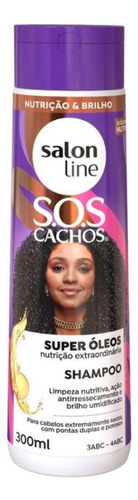 Shampoo Salon Line Sos Cachos Super Óleos 300ml