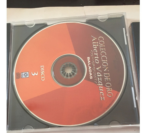 Alberto Vazquez - Coleccion De Oro - Cd - Disco Pack (Usado)