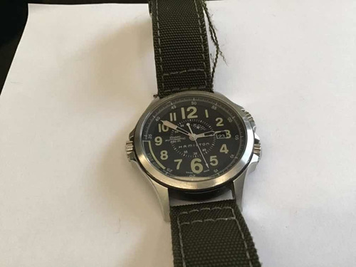 Hamilton Kakhi Conservartion Gmt Harrison Ford