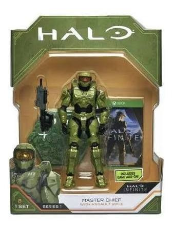 Figura Halo Infinite Master Chief Spartan Código Para Xbox (Usado)