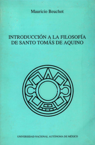 Introducción A La Filosofía De Santo Tomás De Aquino