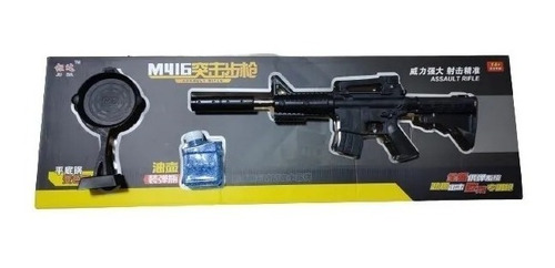 Pistola Juguete De Hidrogel Bolitas Gel M16 Manual  (oferta)