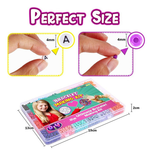 Kits De Abalorios De Pulsera De Acrílico For Hacer Barato A