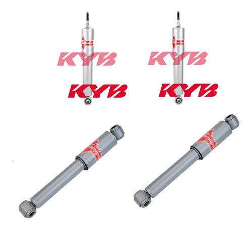 Kit 4 Amortiguadores Frontier-2wd 4 Cilindros 2003-2004 Kyb