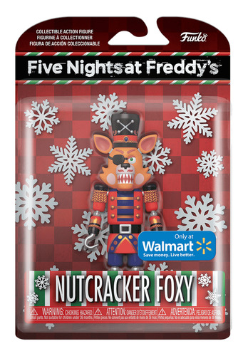 Foxy Nutcracker Navidad Fnaf Figura Funko Original