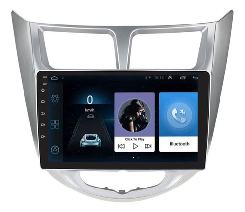 Radio Android Gps 9 Pulgadas Más Bisel Hyundai Accent Rb