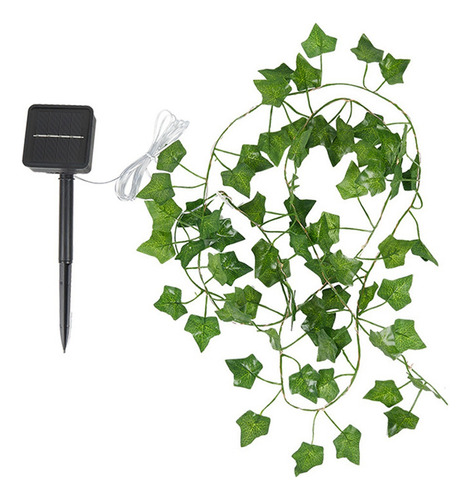 10m 100 Solar Ivy, Artificial Vine Lights For Casamen