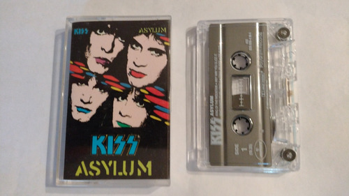 Kiss Asylum Cassette 1985 Usa Impecable