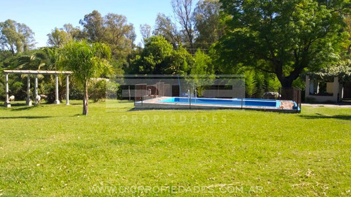 Casa 6 Ambientes En Campo De 3 Hectareas Piscina Quincho En Victoria Prov. De Entre Rios