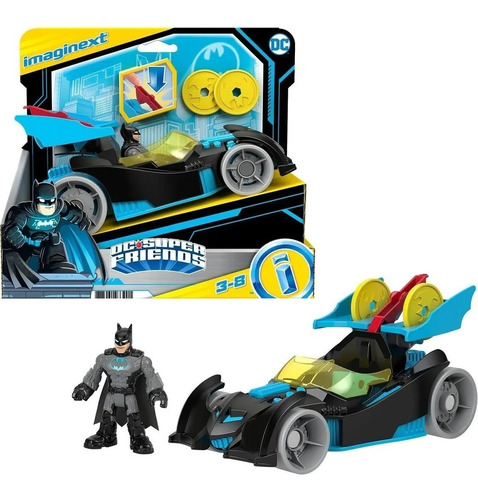 Batman E Carro De Rally Buggy - Imaginext Dc Super Friends | Frete grátis