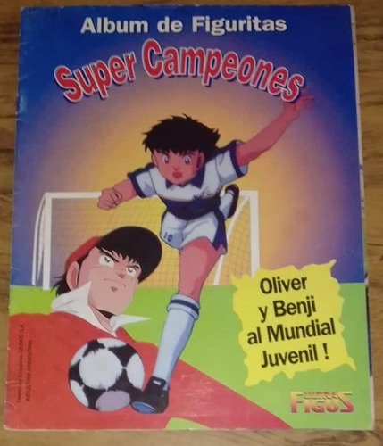 Álbum De Figuritas De Fútbol Super Campeones - Completo!
