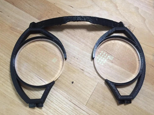 Suporte Lentes Grau - Adaptador Oculus Rift Cv1 - Preto