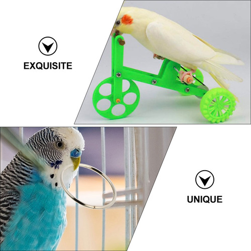 1 Juego De Divertidos Juguetes Para Loros, Accesorios De Ent
