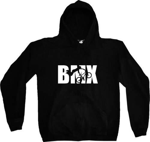 Buzo Hoodie Bmx Cicla Bici Rock Metal Tv Urbanoz