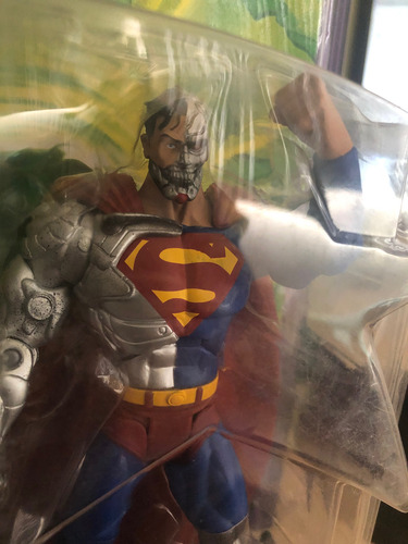 Figura Cyborg Superman Henshaw Dc Super Heroes Mattel 2007 (Usado)