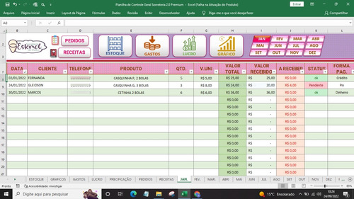 Planilha Excel Sorveteria: A Ferramenta Que Vai Te Fazer Eco